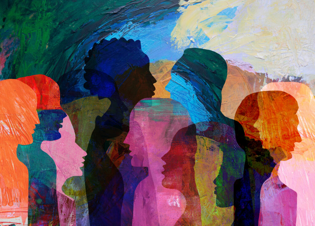 Diverse people